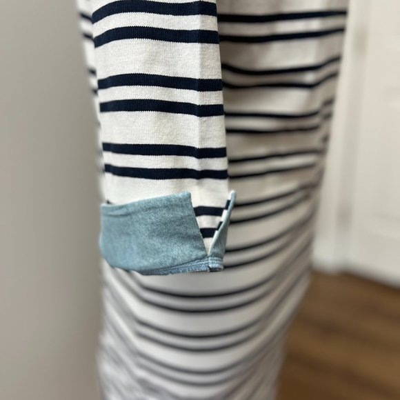 NEW Southern Tide Stripe Shirt Dress Beach - Picture 5 of 14
